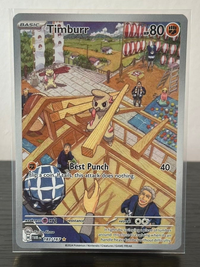 Timburr Full Art #183